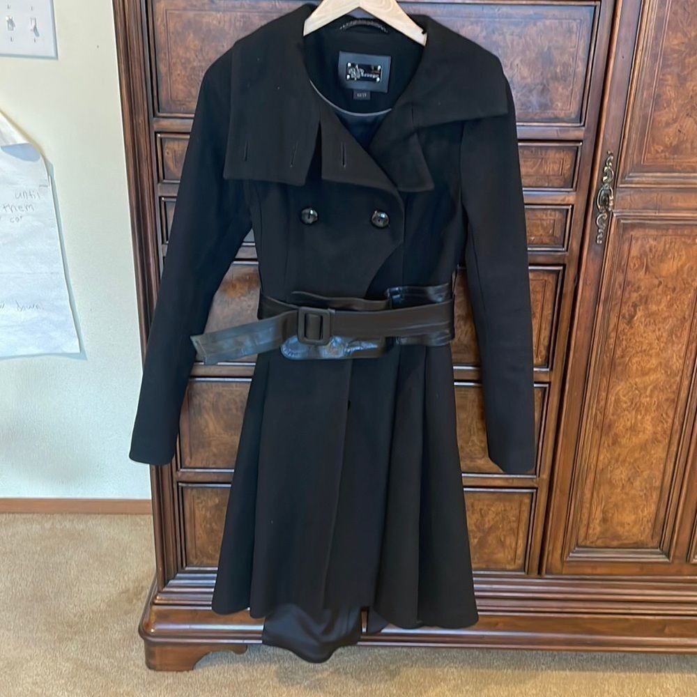 MACKAGE womanโs wool trench coat